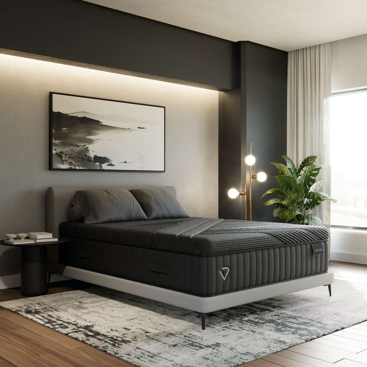 Summit Hybrid Plush Queen 60"x80"