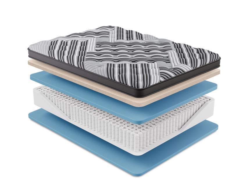 Clarity Quilted Hybrid Plush Twin