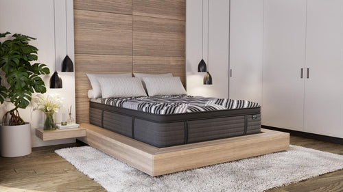 Clarity Quilted Hybrid Plush Queen