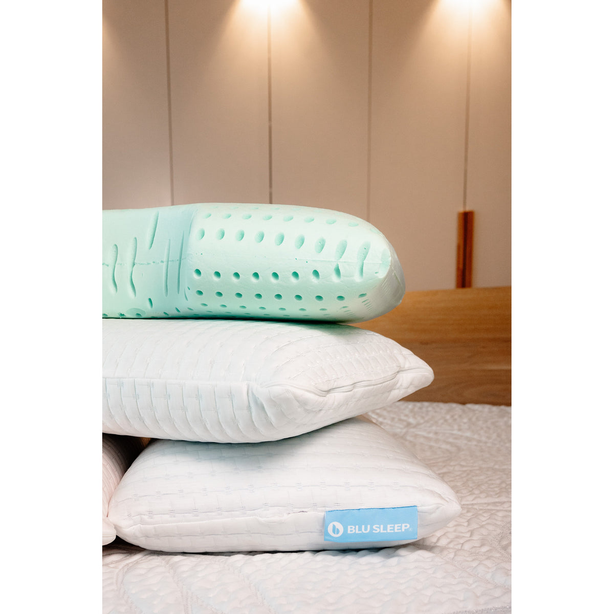 Blu Sleep Bio Aloe Memory Foam Pillow